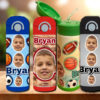 12 oz Kids Custom Tumbler – Personalized Name & Photo – Sports Design – Add Matching Lunch Bag - Image 4