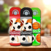 Personalized Kids 12 oz Tumbler – Sports Balls Design (Add a Name) – Add Matching Lunch Bag - Image 4