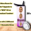 12 oz Kids Custom Tumbler – Personalized Name & Photo – Sports Design – Add Matching Lunch Bag - Image 6