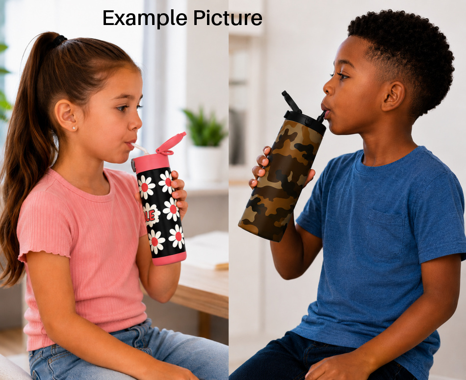 12 oz Personalized Kids Tumbler – Create Your Own Design – Custom Name & Photo Cup – Add Matching Lunch Bag - Image 13