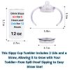 12 oz Personalized Toddler Sippy Cup – Spill Proof Kids Tumbler with Name & Fun Designs – Add Matching Lunch Bag - Image 8
