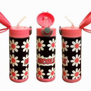 12 oz Personalized Kids Tumbler with Straw – Custom Name & Fun Design!