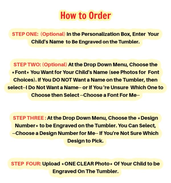 12 oz Personalized Sippy Cup Tumbler – Custom Name & Photo – Spill-Proof - Image 3
