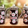12 oz Personalized Toddler Sippy Cup – Sports & Daisy Designs – Add Name – Spill-Proof – Add Matching Lunch Bag - Image 5