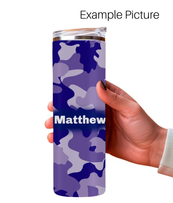 Personalized 20 oz Tumbler with Straw – Add a Name for a One-of-a-Kind Gift! - Image 7