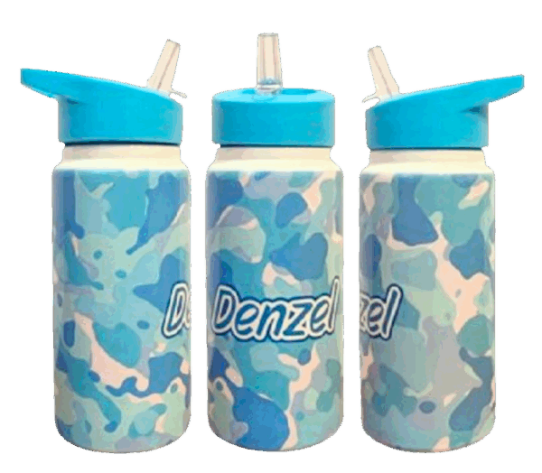 Custom 14 oz Kids Tumbler with Straw – Personalized Name Cup – Great Gift!