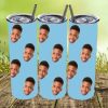 Custom Face Photo Tumbler 20 oz or 30 oz – Personalized for Kids & Adults – Add a Matching Lunch Bag - Image 5