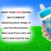 14 oz Kids Custom Tumbler – Upload Your Own Design, Name & Photo – Add a Matching Reusable Lunch Bag - Image 7