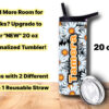 14 oz Kids Custom Tumbler – Upload Your Own Design, Name & Photo – Add a Matching Reusable Lunch Bag - Image 6