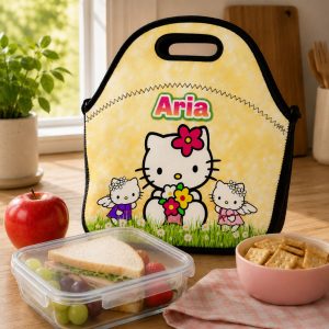 Alternative view of 12 oz Personalized Kids Tumbler – Create Your Own Design – Custom Name & Photo Cup – Add Matching Lunch Bag