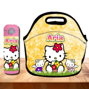 12 oz Personalized Kids Tumbler – Create Your Own Design – Custom Name & Photo Cup – Add Matching Lunch Bag