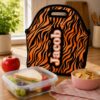 12 oz Personalized Animal Print Toddler Sippy Cup – Spill Proof Kids Tumbler with Name – Add a Matching Lunch Bag - Image 2