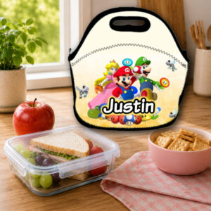 Alternative view of Personalized 12 oz Toddler Sippy Cup – Upload Your Own Design – Spill Proof Kids Tumbler – Add a Matching Lunch Bag