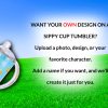 Personalized 12 oz Toddler Sippy Cup – Upload Your Own Design – Spill Proof Kids Tumbler – Add a Matching Lunch Bag - Image 6